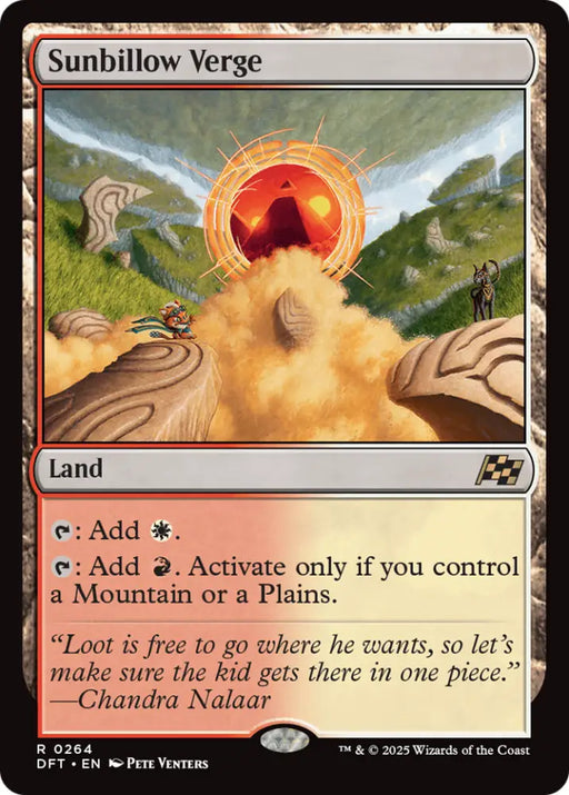 Sunbillow Verge [Aetherdrift] - MTG Single