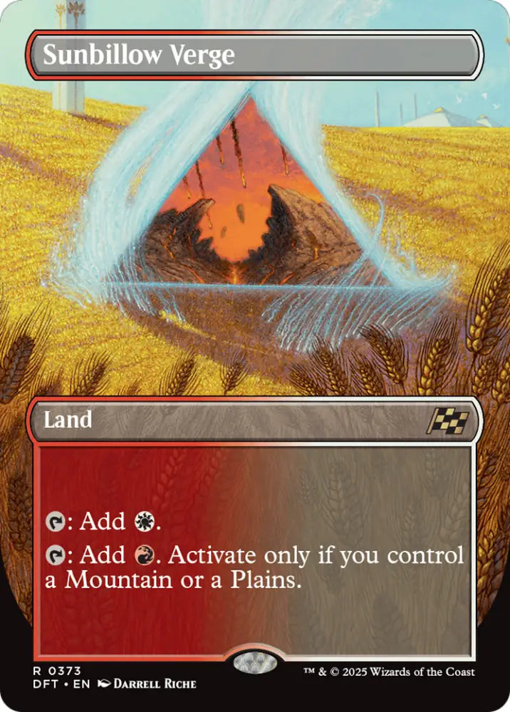 Sunbillow Verge (Borderless) [Aetherdrift] - MTG Single