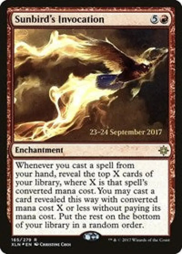 Sunbird's Invocation (165) [Prerelease Cards]