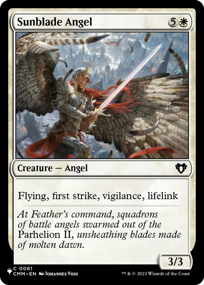 Sunblade Angel [The List] - MTG Single