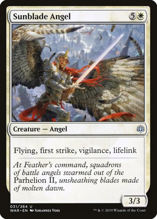 Sunblade Angel [War of the Spark] - MTG Single