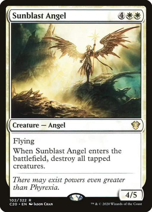 Sunblast Angel [Commander 2020] - MTG Single