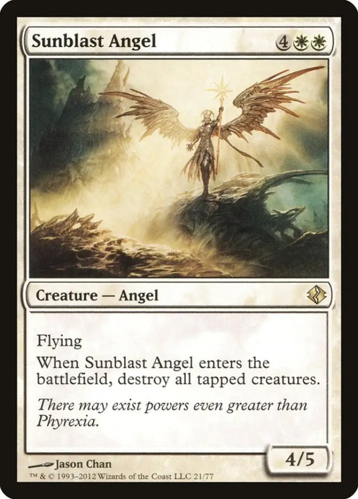 Sunblast Angel [Duel Decks: Venser vs. Koth] - MTG Single