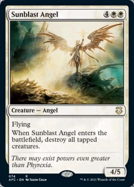 Sunblast Angel [Dungeons & Dragons: Adventures in the Forgotten Realms Commander] - MTG Single