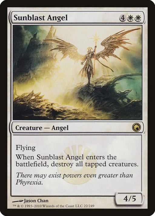 Sunblast Angel [Scars of Mirrodin] - MTG Single