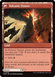 Sundering Eruption // Volcanic Fissure [Modern Horizons 3] - MTG Single