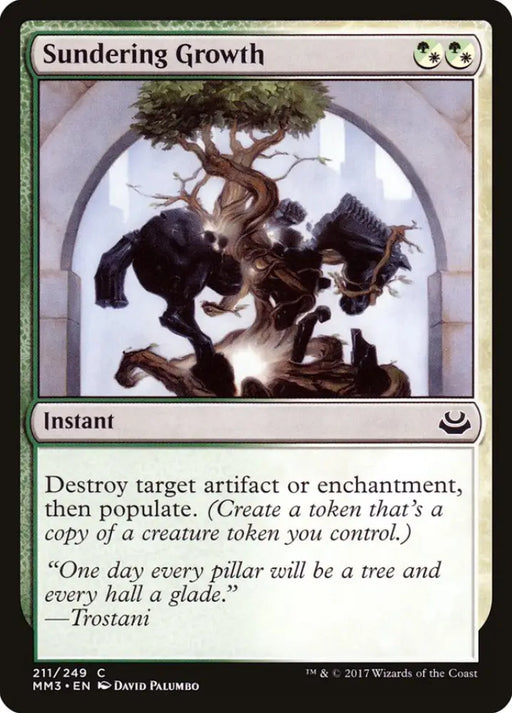 Sundering Growth [Modern Masters 2017] - MTG Single