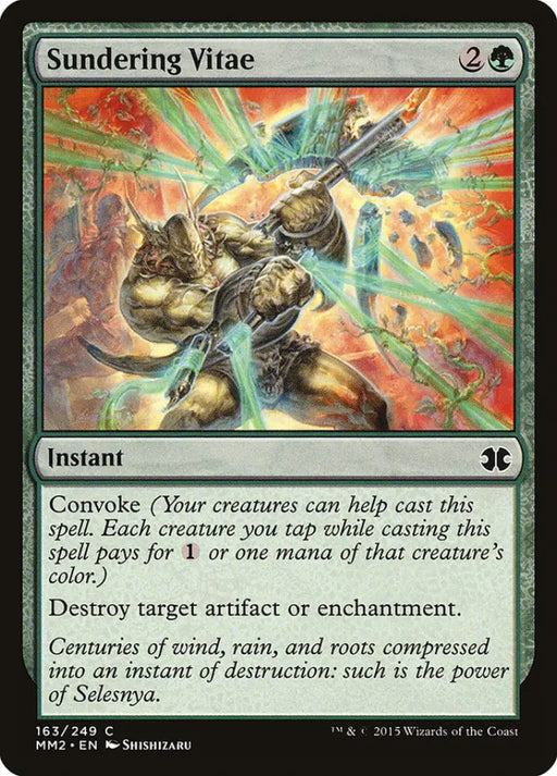 Sundering Vitae [Modern Masters 2015] - MTG Single