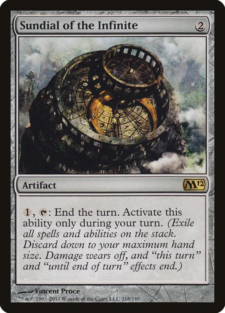 Sundial of the Infinite [Magic 2012] - MTG Single