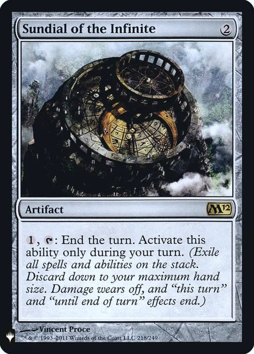 Sundial of the Infinite [Mystery Booster] - MTG Single