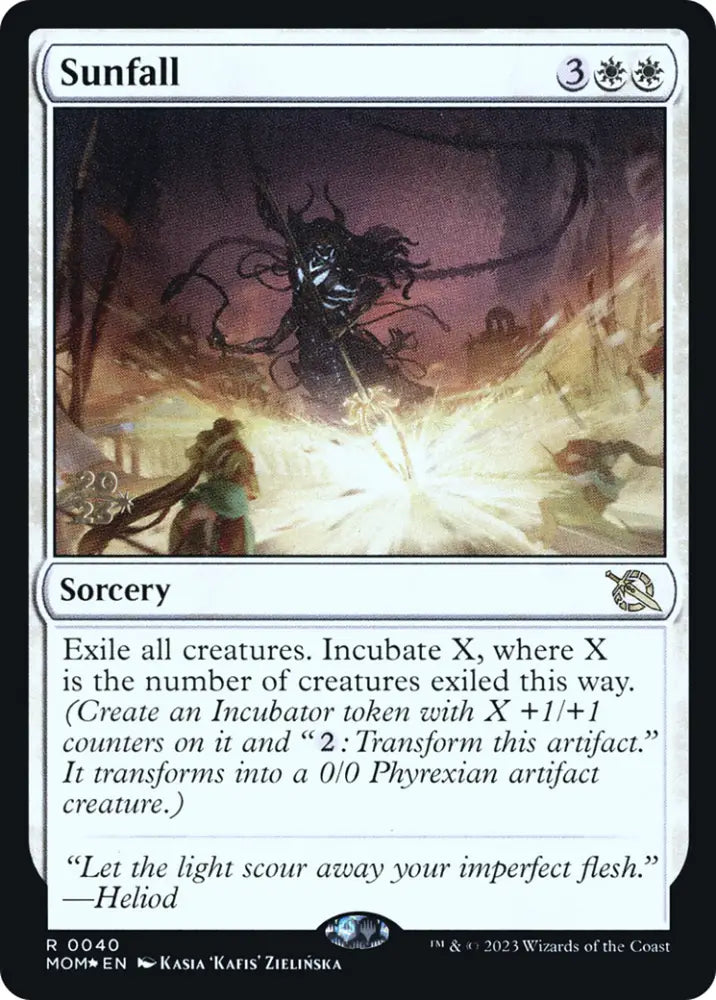 Sunfall [March of the Machine Prerelease Promos] - MTG Single