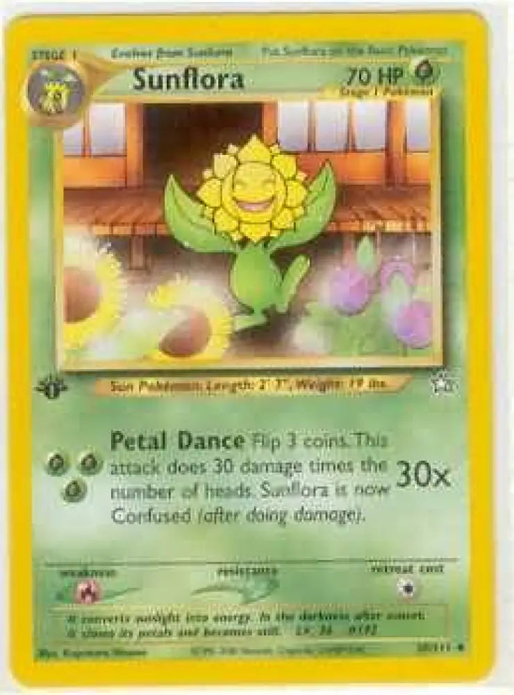 Sunflora (50/111) [Neo Genesis Unlimited] - Pokemon Single