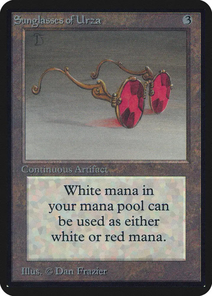 Sunglasses of Urza [Alpha Edition] - MTG Single
