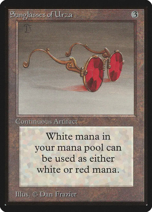 Sunglasses of Urza [Beta Edition] - MTG Single