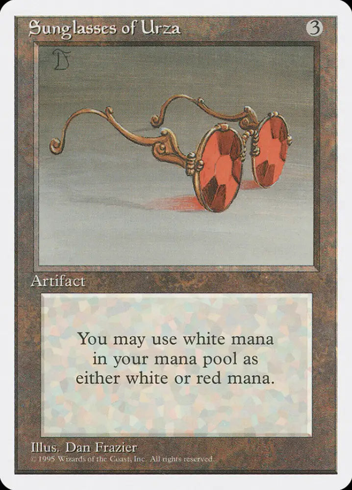 Sunglasses of Urza [Fourth Edition] - MTG Single