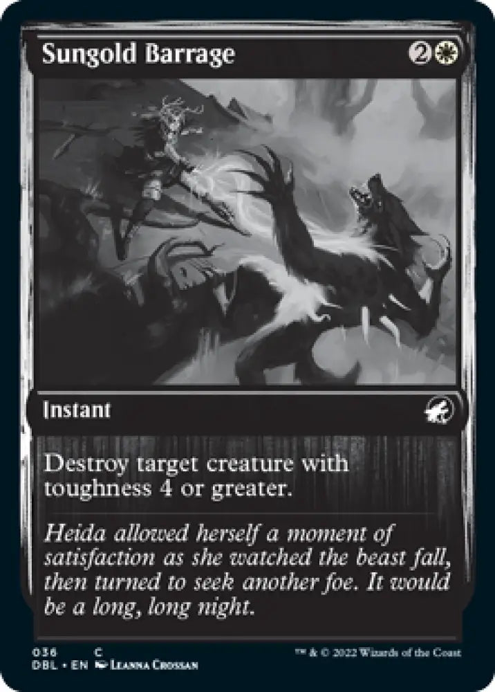 Sungold Barrage [Innistrad: Double Feature] - MTG Single