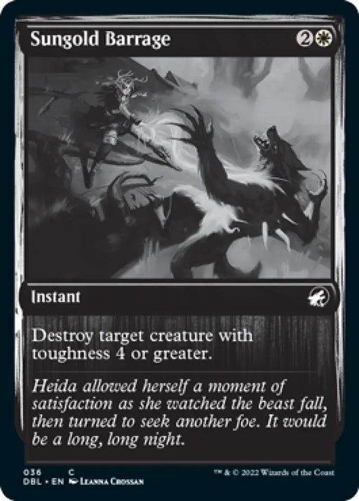 Sungold Barrage [Innistrad: Double Feature] - MTG Single