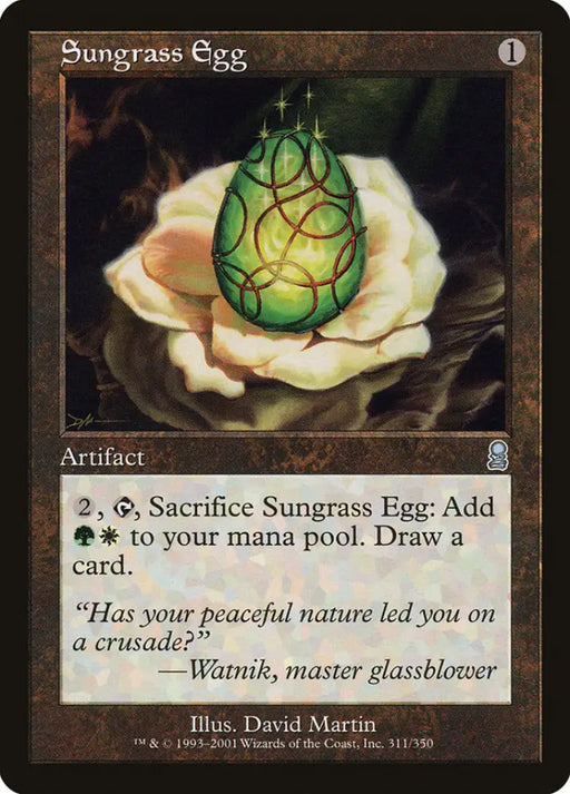 Sungrass Egg [Odyssey] - MTG Single