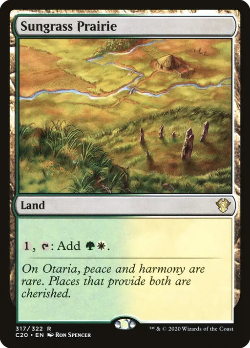Sungrass Prairie [Commander 2020] - MTG Single