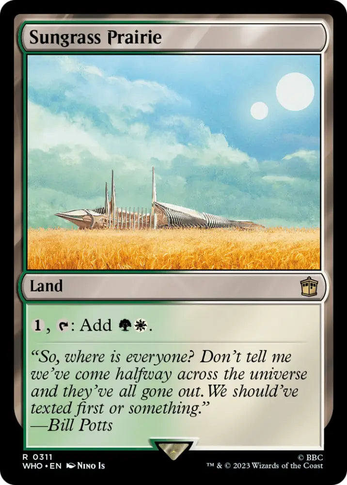 Sungrass Prairie [Doctor Who] - MTG Single