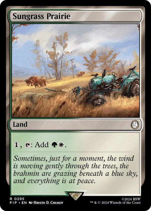 Sungrass Prairie [Fallout] - MTG Single