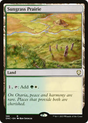 Sungrass Prairie [Phyrexia: All Will Be One Commander] - MTG Single