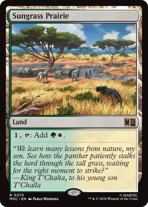 Sungrass Prairie (Surge Foil) (270) [Marvel Super Heroes Commander]
