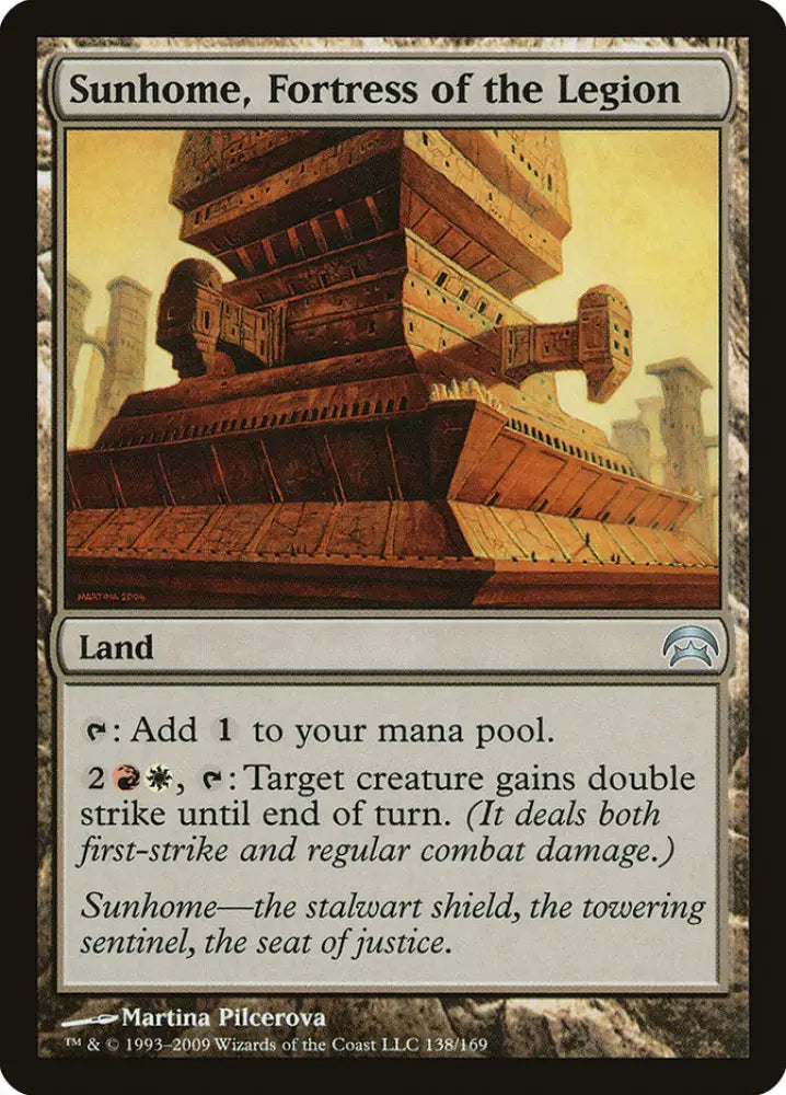 Sunhome Fortress of the Legion [Planechase] - MTG Single