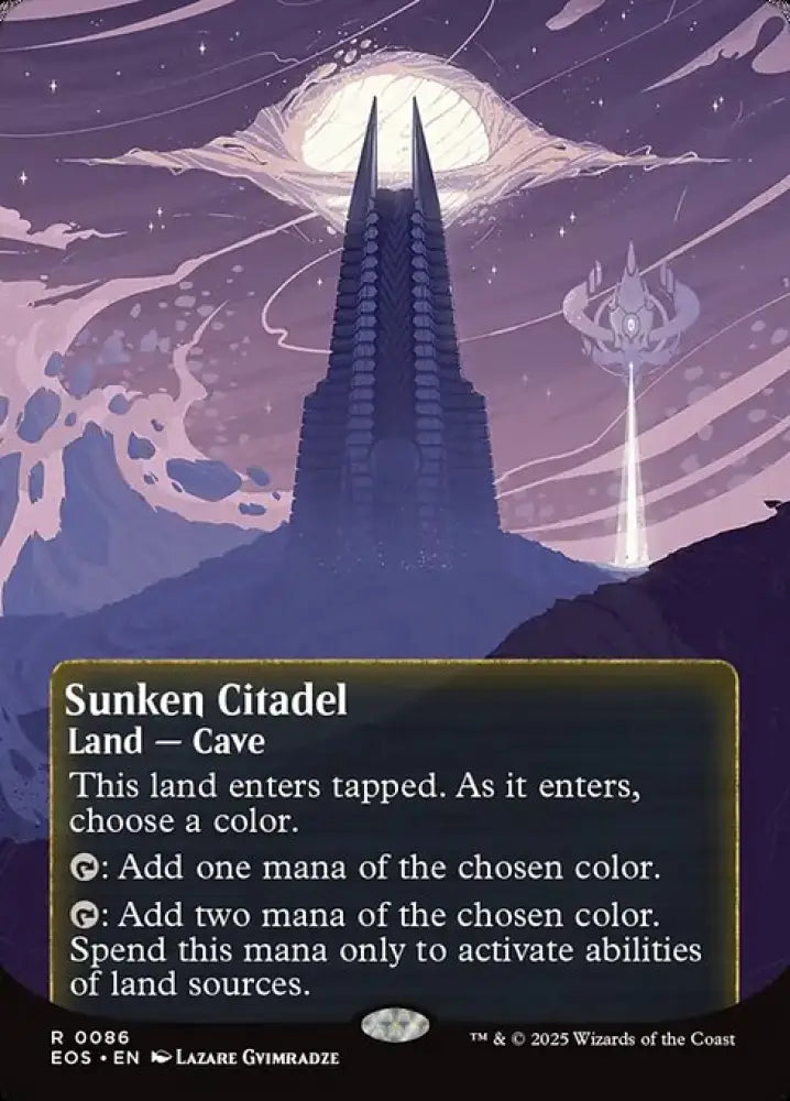 Sunken Citadel (86) [Edge of Eternities: Stellar Sights]