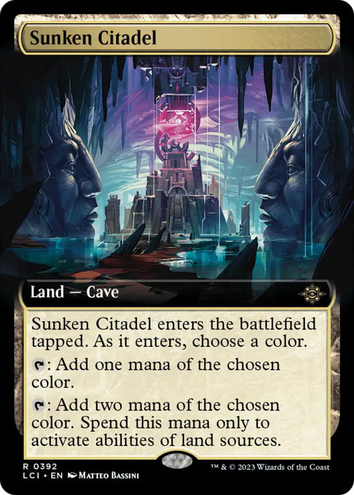 Sunken Citadel (Extended Art) [The Lost Caverns of Ixalan] - MTG Single