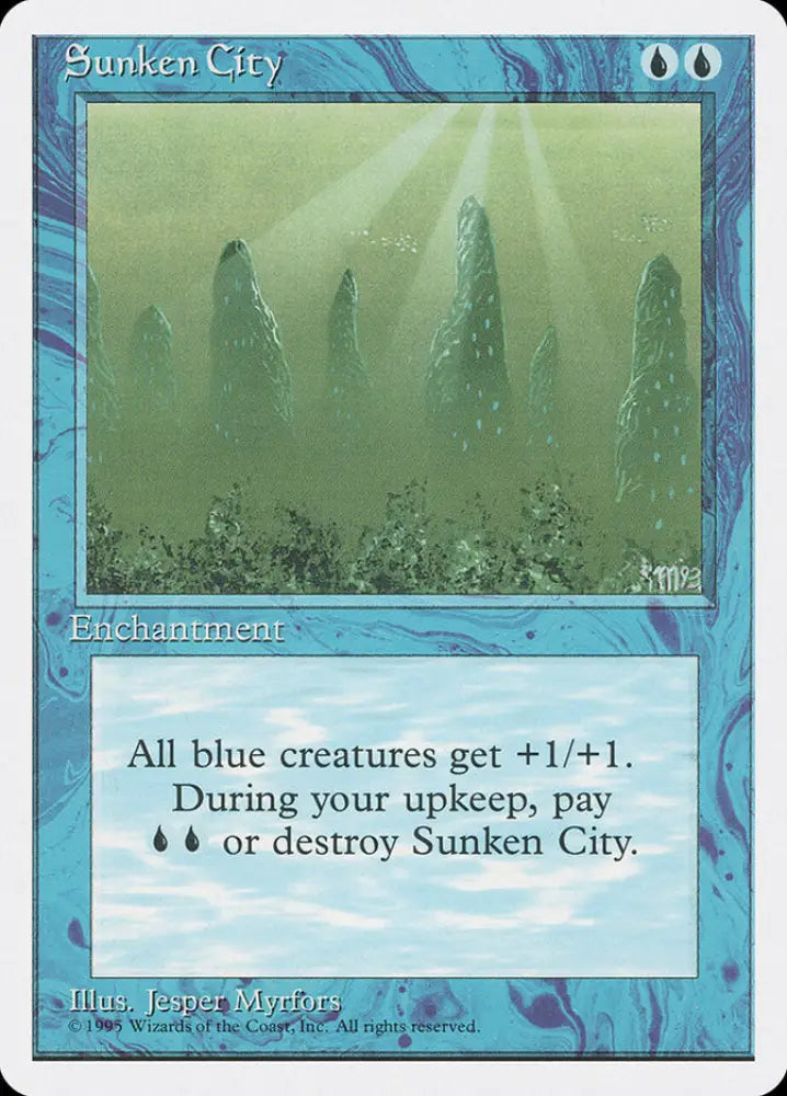 Sunken City [Fourth Edition] - MTG Single