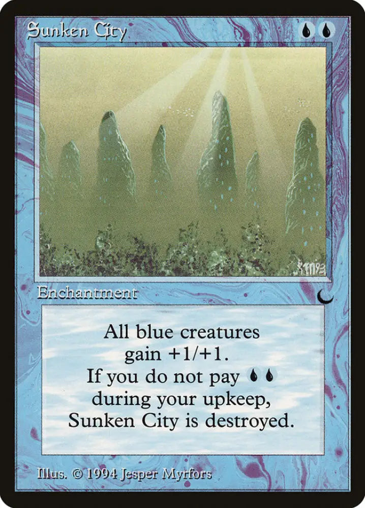 Sunken City [The Dark] - MTG Single