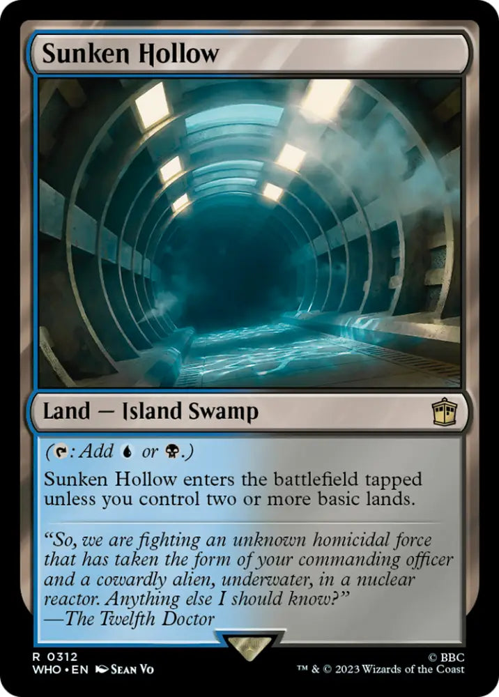 Sunken Hollow [Doctor Who] - MTG Single