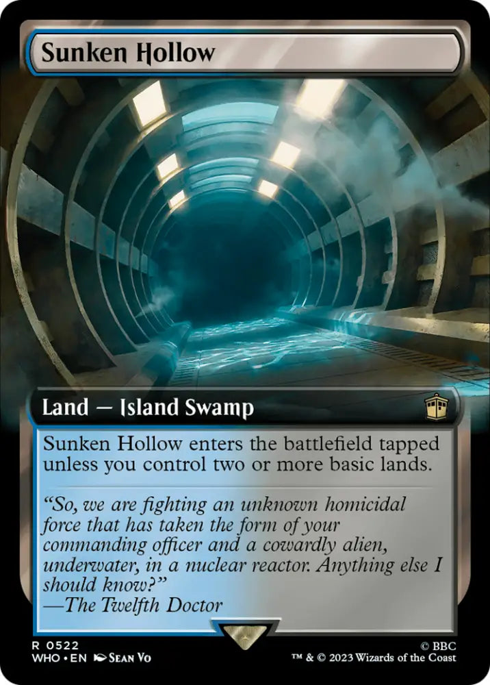 Sunken Hollow (Extended Art) [Doctor Who] - MTG Single