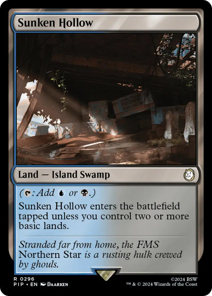 Sunken Hollow [Fallout] - MTG Single