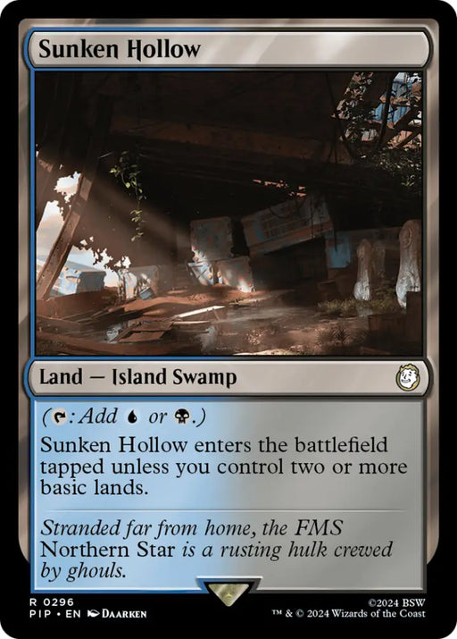Sunken Hollow [Fallout] - MTG Single