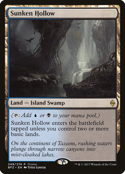 Sunken Hollow (Promo) [Standard Showdown Promos] - MTG Single