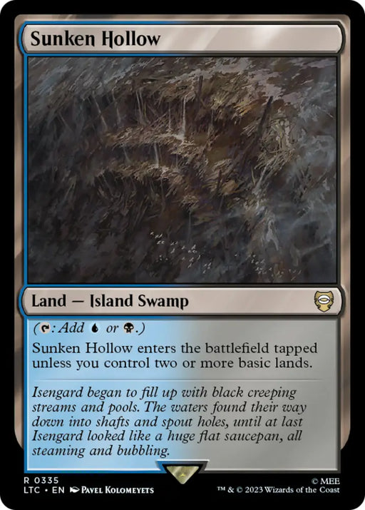 Sunken Hollow [The Lord of the Rings: Tales of Middle-Earth Commander] - MTG Single