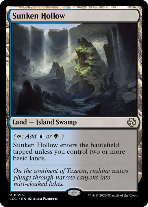 Sunken Hollow [The Lost Caverns of Ixalan Commander] - MTG Single