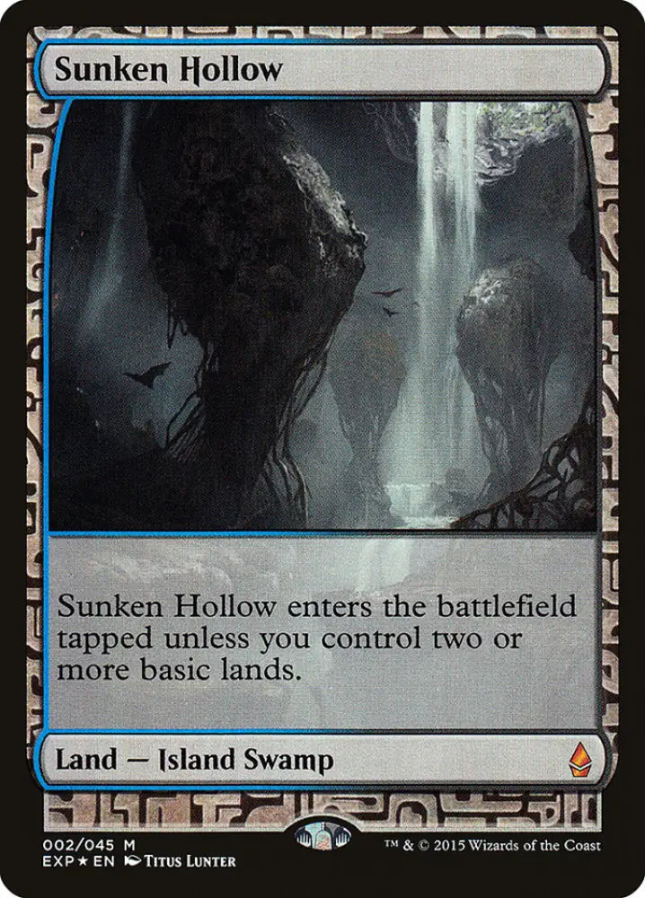 Sunken Hollow [Zendikar Expeditions] - MTG Single