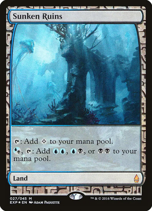Sunken Ruins [Zendikar Expeditions] - MTG Single