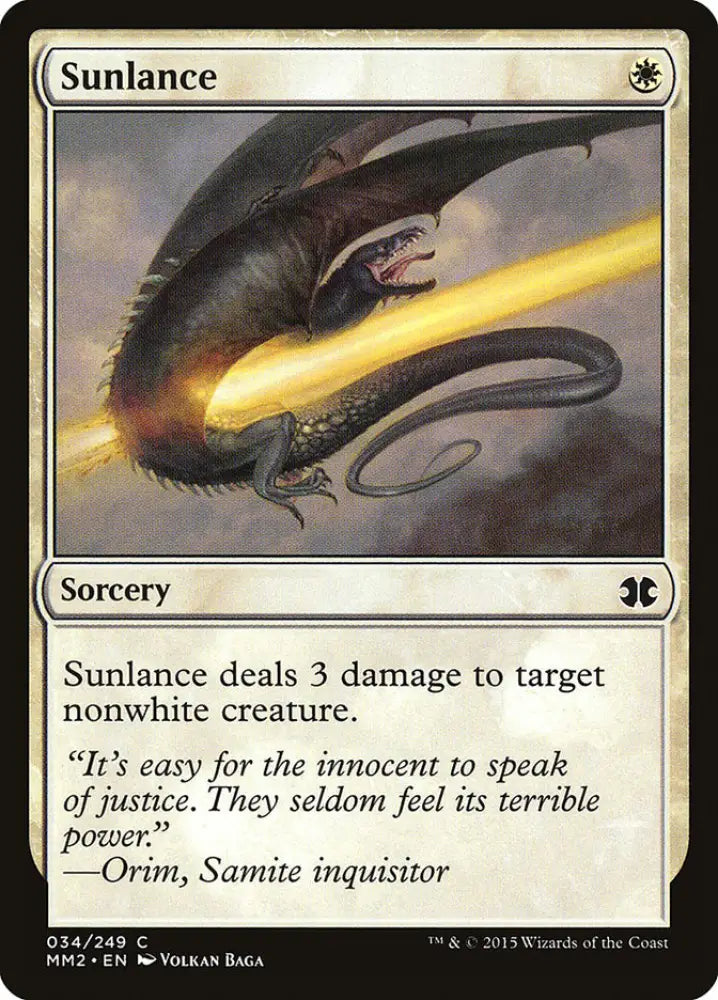 Sunlance [Modern Masters 2015] - MTG Single