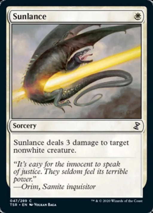 Sunlance [Time Spiral Remastered] - MTG Single