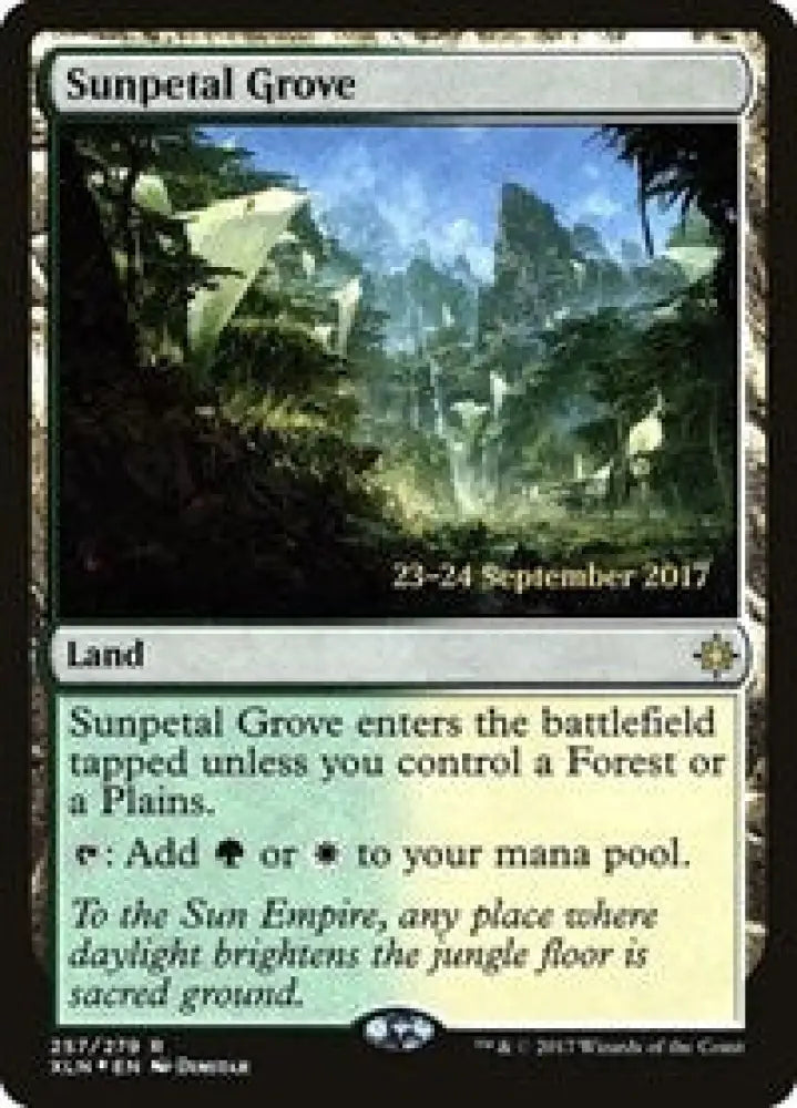 Sunpetal Grove (257) [Prerelease Cards]