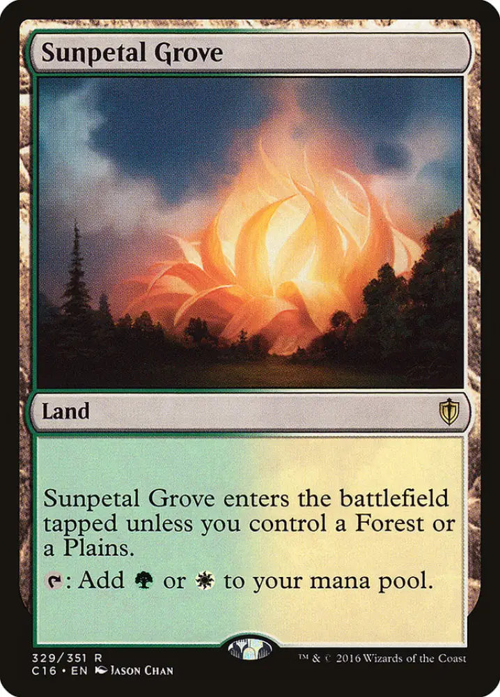 Sunpetal Grove [Commander 2016] - MTG Single