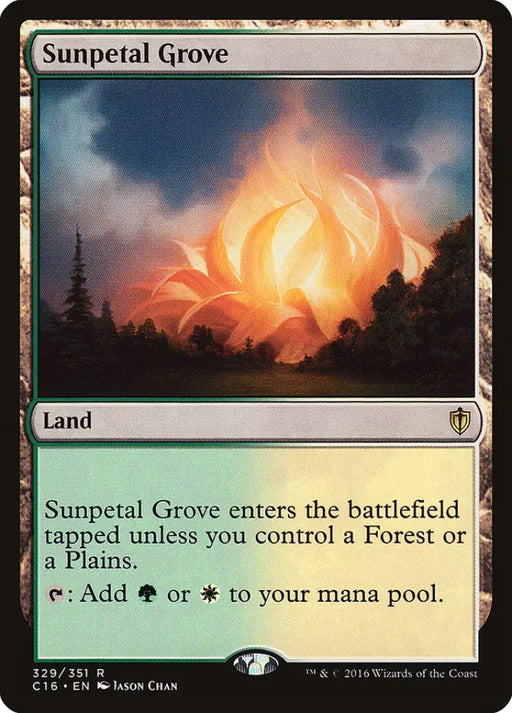 Sunpetal Grove [Commander 2016] - MTG Single