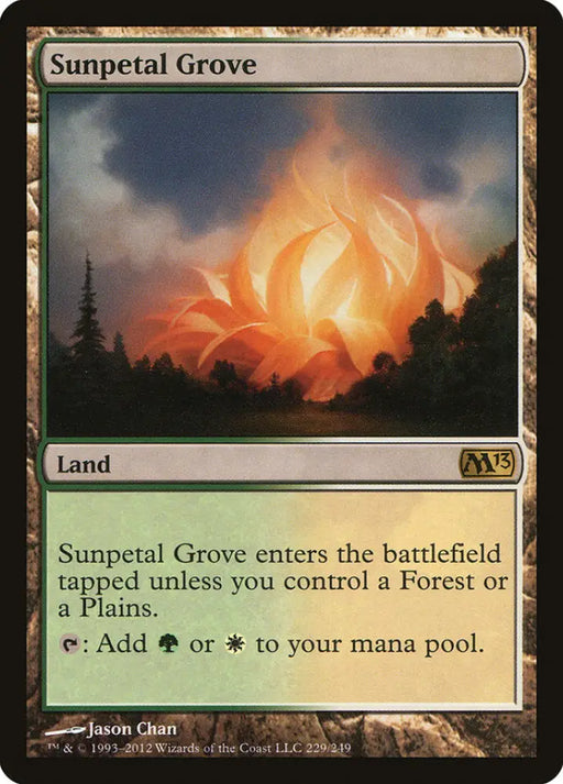 Sunpetal Grove [Magic 2013] - MTG Single