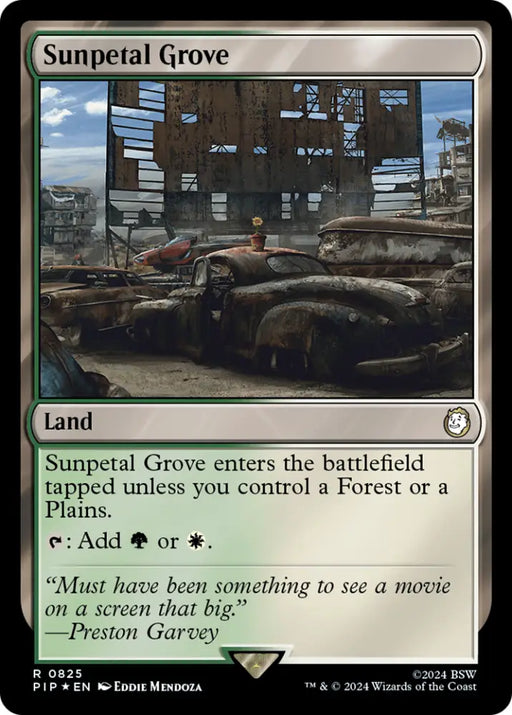 Sunpetal Grove (Surge Foil) [Fallout] - MTG Single