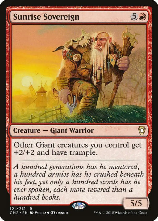 Sunrise Sovereign [Commander Anthology Volume II] - MTG Single