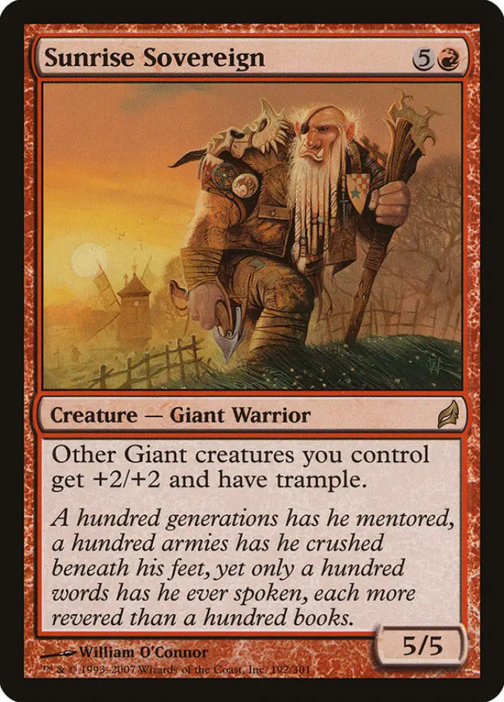 Sunrise Sovereign [Lorwyn] - MTG Single
